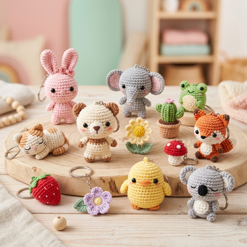 Crochet Keychains